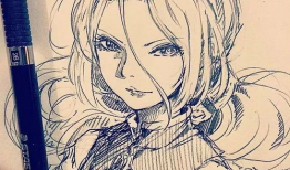 动漫人物手稿,探寻角色背后的故事